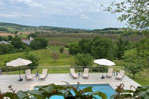 Piscine Gîte La Blanchie Haute