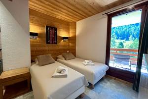 2ème chambre avec douche (lits jumeaux ou grand lit de 160)