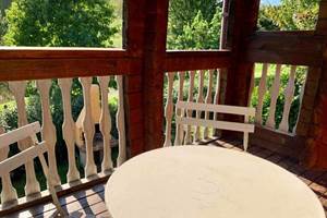 Terrasse de la chambre à l'étage