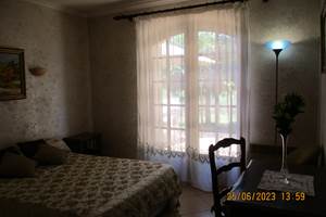 Gite des Oliviers Valros - Tilleul - chambre lit double