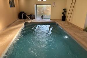 piscine intérieure chauffée privative
