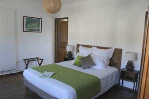 Chambre Giverny aux couleurs impressionistes