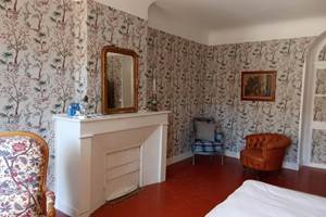Le Mas Palegry chambres d'hôtes Perpignan - Chambre n°4 suite aux oiseaux une chambre parentale avec un lit double