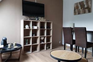 Le Colombier Bretagne, chambres d'hôtes Cabine de plage - salon