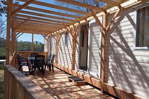 Camping La Perle_MH Californie_Terrasse 1