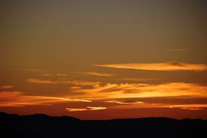 Lever de soleil sur la Montagne de Lure