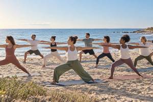 Yoga à la mer