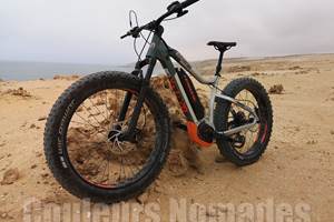 VTT électriques type FAT BIKE de marque HAIBIKE modèle 8.0 fatsix.2019.
