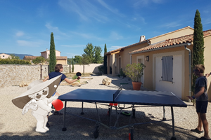 Ping pong gîte Luberon Lub'heureux en Provence