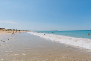 Les grandes étendues de plages de sable de l'Ile de Ré