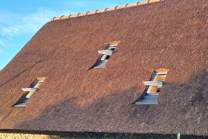 Velux dans le chaume