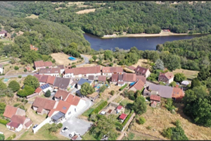 vue aérienne du Guémontet
