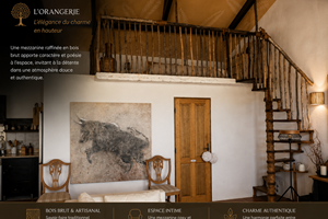 Une mezzanine pleine de charme, nichée sous les poutres
