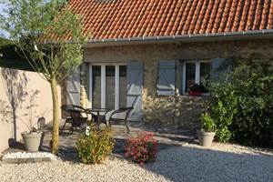 acces P'tit  gite + terrasse