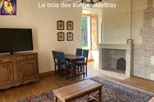 Se´jour avec chemine´e F