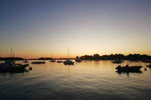 Les couchers de soleil dans le Golfe du Morbihan