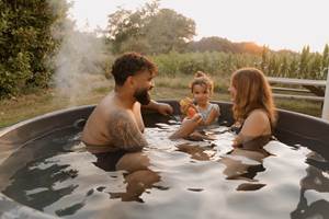 Dans le Dutchtub en famille
