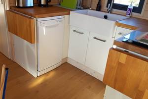 Cabane du Renard, cuisine côté gauche