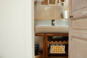 LA CLE DES CHAMPS #CHEZSUZANNE salle d'eau étage douche italienne