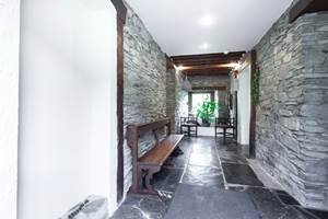 L'entrée du gîte "Moulin"