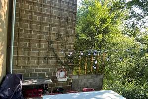 La terrasse, toujours aérée et ... à l'ombre