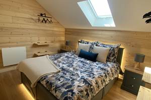 Chambre parentale à l'étage