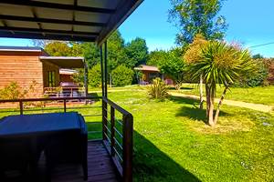 Chalets Baobab - vue de la terrasse