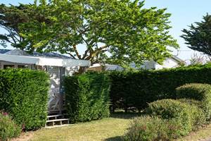 Mobil-home à l'abri des regards