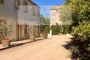 Entrée des gîtes ambroisie et Harmonie côté cours et des Hespérides