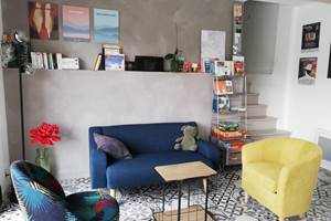 Pièce partagée - Le salon.