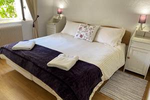 Chambre double, lit 180cm