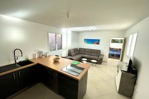 Cuisine ouverte sur le séjour