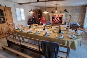 Table de fetes - Grange A Porteau du Domaine des Cyclamens