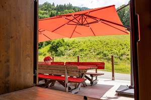 La terrasse avec vue