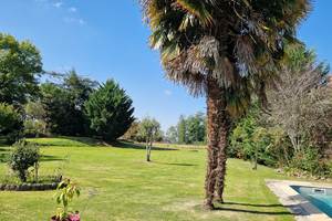 parc piscine vue