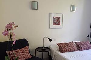 Hotel-les-Bellugues-Chambre Triple lit double avec BZ