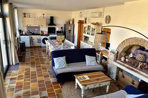 Coin séjour Salle à manger et coin cuisine