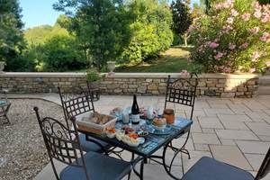 Dîner à la Serre des Mourgues