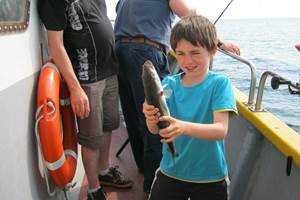 Première pêche !
