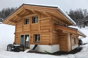Vue extérieure sous la neige