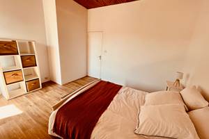 grande chambre lit double