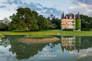 Le Château d'Apigné - Le parc - L'étang