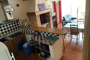 Le coin cuisine du gîte
