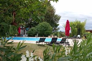 Chaises longues piscine