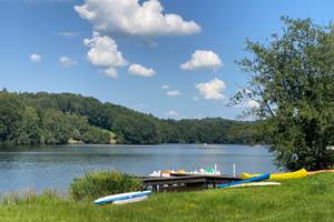 Les terres de la chouette, à 15 min, lac de Sainte-Hélène, paddle, canoë, pêche, baignade