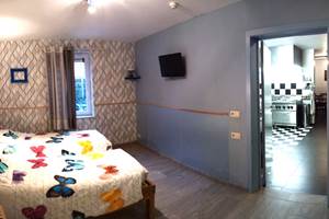 Beau panorama chambre cuisine