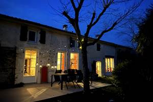 Terrasse sud nuit_La Grande Cavalerie