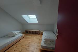 2 chambres en lit de 90