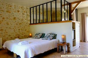 DOMAINE DU CHAMP DE L'HOSTE - chambres d'hôtes à Larzac 24170 - Dordogne - location suite côté pré - location maison de vacances - suite de charme -