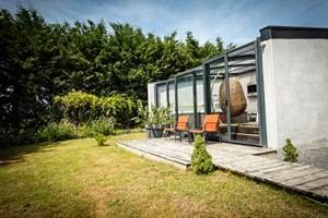 jardin et terrasse pour chaque suites d'hôtes luxe